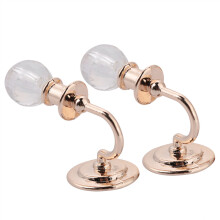 2x Metaal Wandlamp Model 1:12 Poppenhuis
