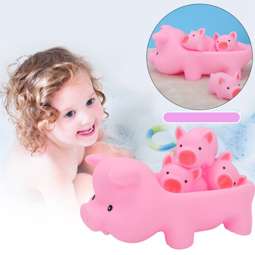 4x Schwein Bade-Spielzeug Wasser Spiel 2
