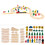 Kindergarten-Lernzug aus Holz mit 8 Gleis-Sets 4