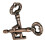 IQ Puzzle Lock Buckle Educational Toy mit Schlüsseln 4