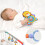 Hängendes Klappern für Babywagen, Krippe oder Spielzeug 5