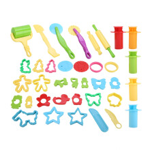38-teiliges DIY-Kinderspielzeug-Set mit Teigwerkzeugen
