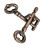 IQ Puzzle Lock Buckle Educational Toy mit Schlüsseln 3