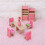 Mini Holzmöbelset 1:12 Puppenhaus Esszimmer 3