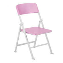 1/6 Mini-Faltstuhl für Puppen Actionfiguren Rosa