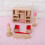 Mini Holzmöbelset 1:12 Puppenhaus Wohnzimmer 4