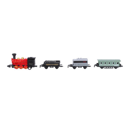 Klassieke Stoomtrein Model Speelgoed (Rood)