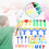 47 Pcs DIY Kids Color Sponge Brushes 5
