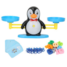 Wippwaage als Lernspielzeug - Pinguin-Design
