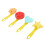 47 Pcs DIY Kids Color Sponge Brushes 3
