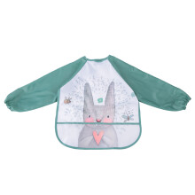 Baby-Schlabberlätzchen, wasserdicht, Fütterung, Grün, Hase