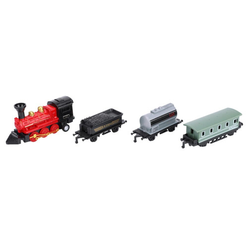 Klassieke Stoomtrein Model Speelgoed (Rood) 1