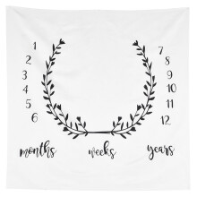Baby groeisprei voor pasgeboren fotografie