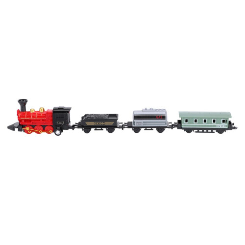 Klassieke Stoomtrein Model Speelgoed (Rood) 2