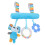 Blue Elephant Plush Rattle for Crib 5