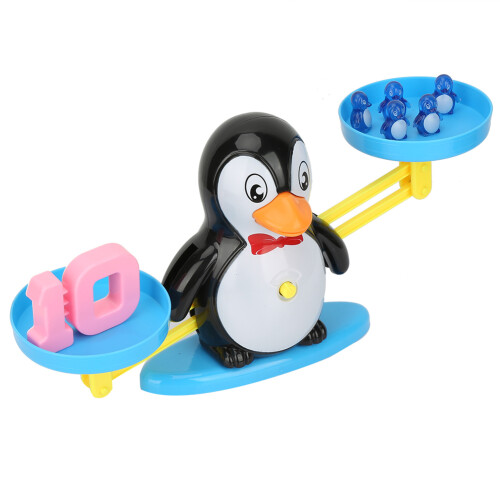 Wippwaage als Lernspielzeug - Pinguin-Design 2