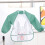 Waterproof Baby Bib Green Rabbit 3
