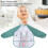 Waterproof Baby Bib Green Rabbit 5
