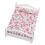 Doppelbett Blumenmuster Mini 1:12 Puppenhaus 3