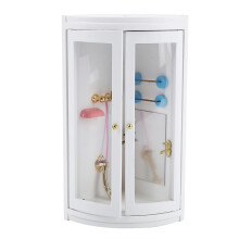 1:12 Miniatur-Dusche Badezimmermöbel aus Holz