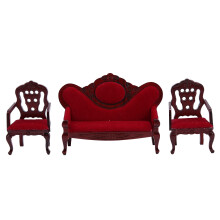1:12 Puppenhaus Wohnzimmer Sofa Couch-Möbel