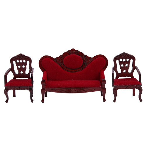 1:12 Puppenhaus Wohnzimmer Sofa Couch-Möbel