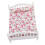 Doppelbett Blumenmuster Mini 1:12 Puppenhaus 2