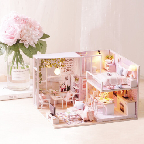 1/24 Miniature Poppenhuis LED Licht 1