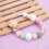 Silicone Pacifier Clip Bead Holder Chain (Multicolour) 3