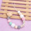 Silicone Pacifier Clip Bead Holder Chain (Multicolour) 4