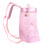 Ballet Satin Sequined Shoulder Bag Pink 3