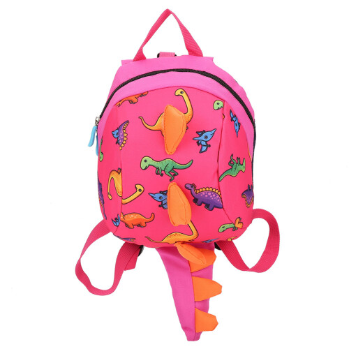 Dino-Rucksack für Kinder Kindergarten Pink