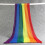 Neugeborenen-Decke Regenbogen-Gestreift Wickel 1# 5