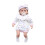 Weiche Silikon-Babypuppe mit Kleidung 1
