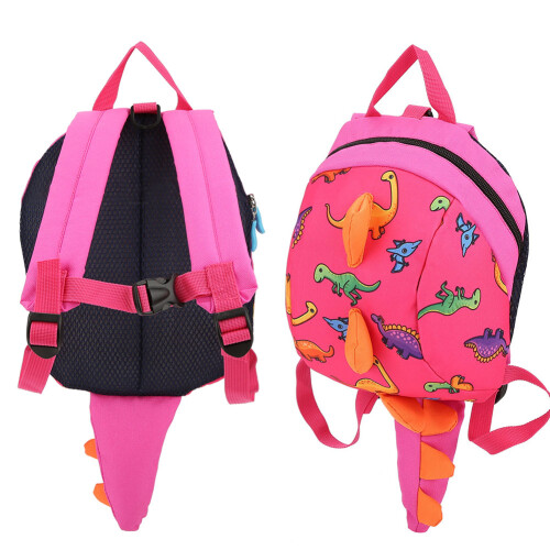 Dino-Rucksack für Kinder Kindergarten Pink 1