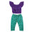 3Pcs Sequin Dot Swimsuit + Headband Set 1