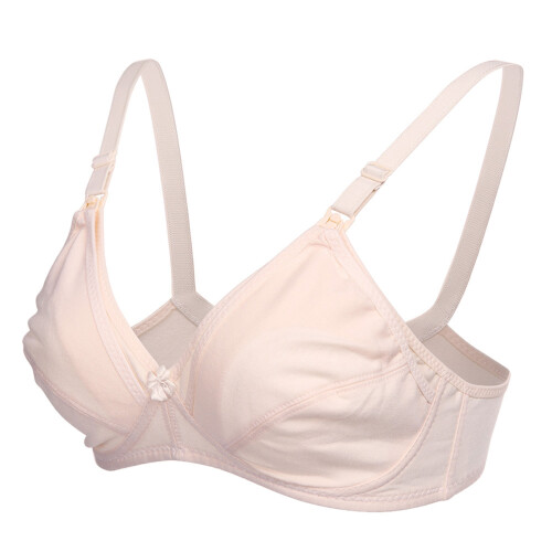 Cotton Front Open Maternity Nursing Bra (Skin34/75) 1