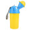 Draagbare Baby Urinepot Geel 2
