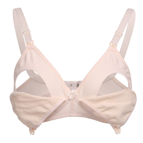 Cotton Front Open Maternity Nursing Bra Skin 36/80 2
