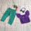 3Pcs Sequin Dot Swimsuit + Headband Set 2