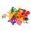 105pcs Plastic Pathway Brick Toy with Rolling Balls for Kids 1