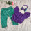 3Pcs Sequin Dot Swimsuit + Headband Set 4