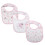 3 Stks Gebreide Baby Slabbetjes 5