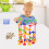 105pcs Plastic Pathway Brick Toy with Rolling Balls for Kids 5