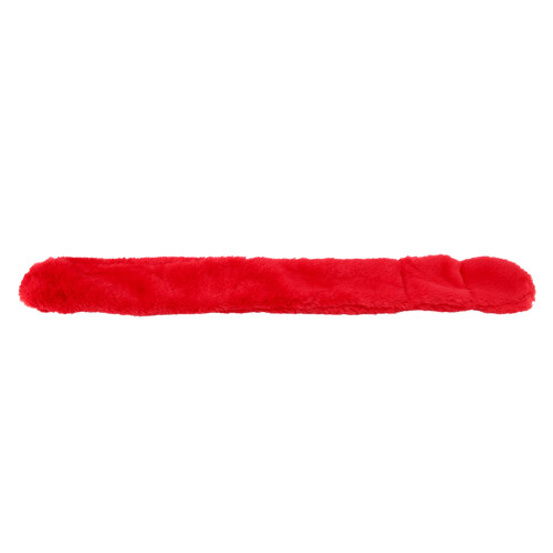 Warmes Kinder-Plüsch-Schal mit Obstmotiv, Rot 1