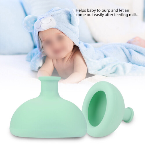 Silikon-Spucknapf für Babys (Grün) 1