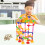 105pcs Plastic Pathway Brick Toy with Rolling Balls for Kids 3