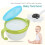 BPA Free Dual Handle Spill-Proof Bowl Green 3