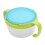 BPA Free Dual Handle Spill-Proof Bowl Green 5
