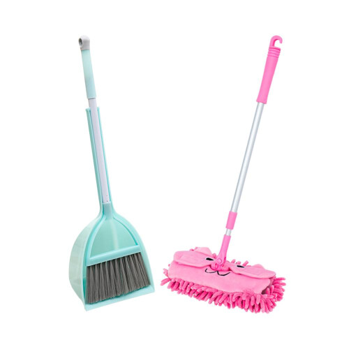 Kids Broom Dustpan Mop Set 1
